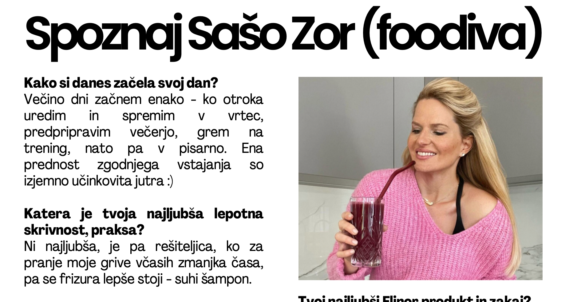 Elinor Beauty Gossip #3