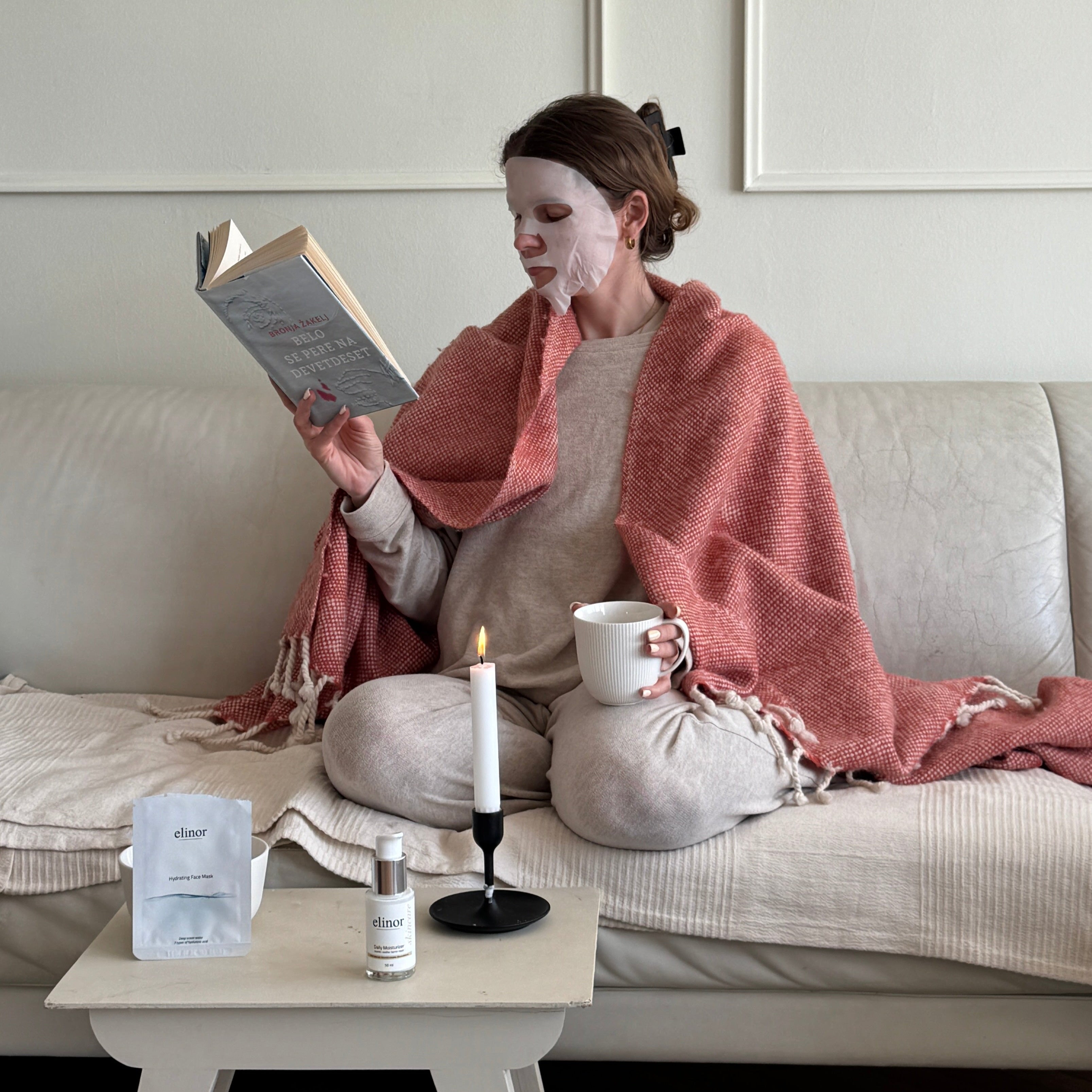 Maska głęboko nawilżająca do twarzy (5 kom) 