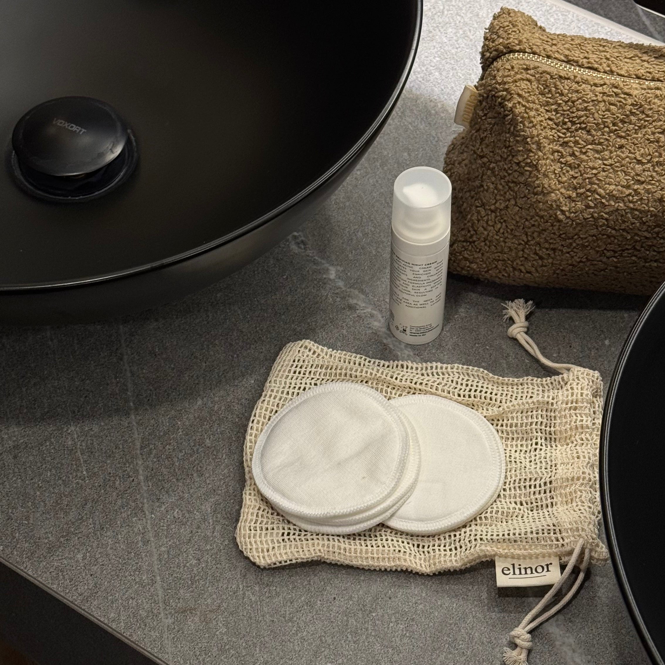 Wielorazowe waciki bawełniane (5 kom)