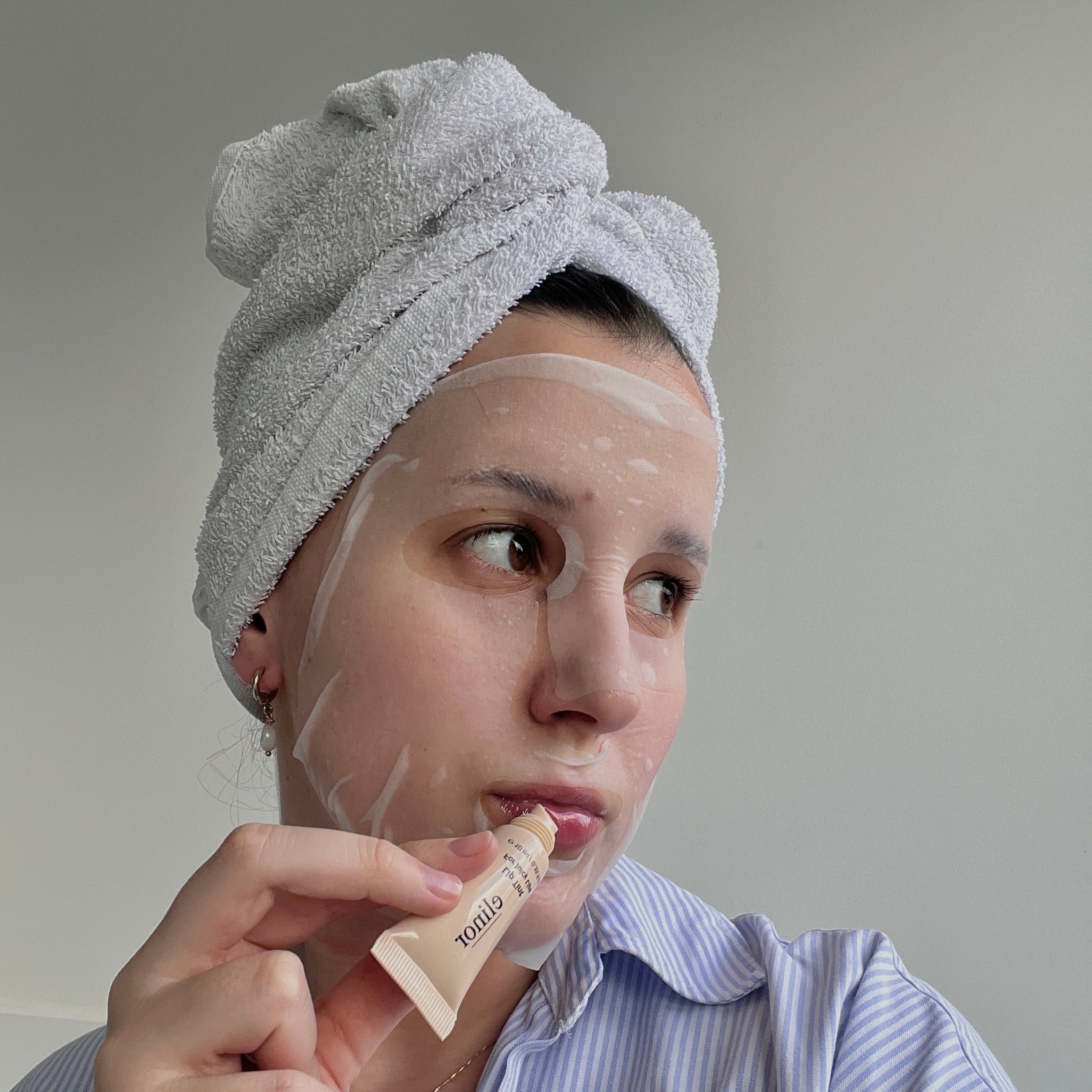 Maska głęboko nawilżająca do twarzy (5 kom) 